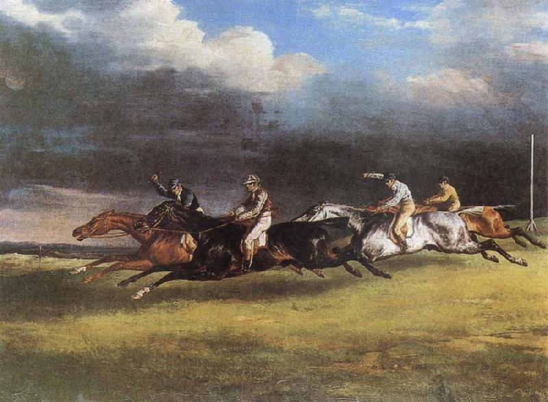 Theodore Gericault The Epsom Derby